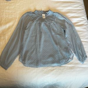 Loft Blue Blouse